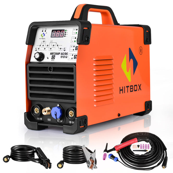 TIG 17 hf torch （HBT250P）Argon arc welding gun gas electric split TIG-17 4M wire 10 square cable big five core plug 1 with 2 welding wire